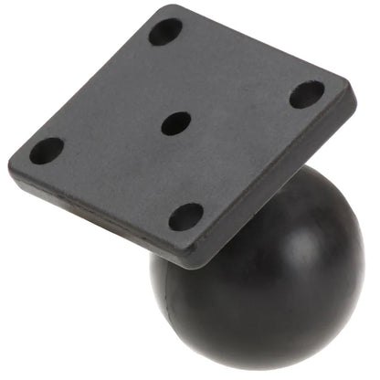 RAM Rectangular Base - C Series - 51 x 43mm - 4 hole AMPS hole pattern
