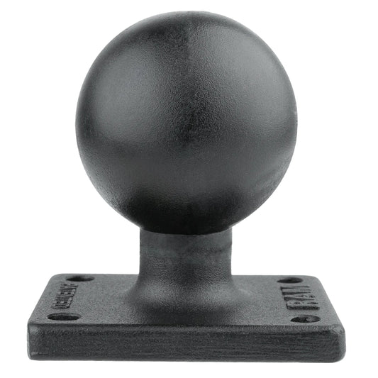 RAM Rectangular Base - C Series - 51 x 43mm - 4 hole AMPS hole pattern