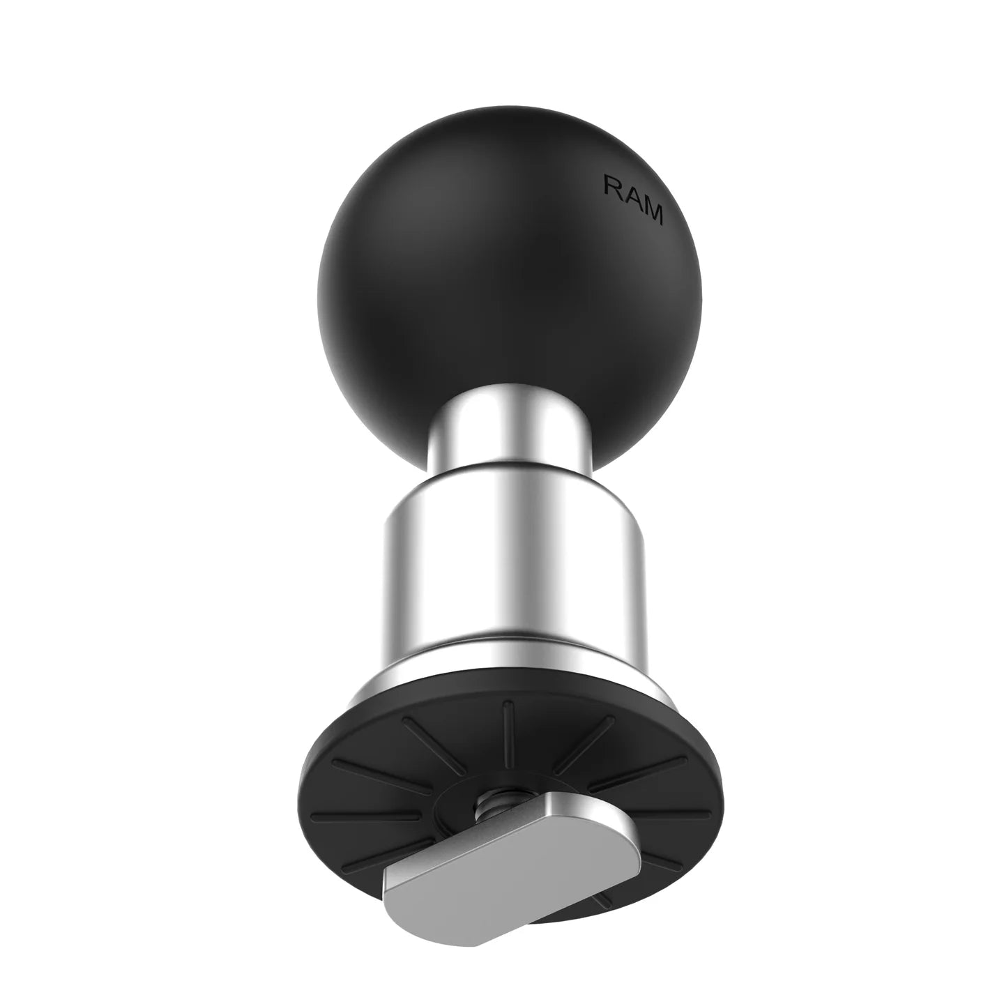 RAM-463-TRA1U aluminium Track Ball base with stainless steel T-bolt, second view