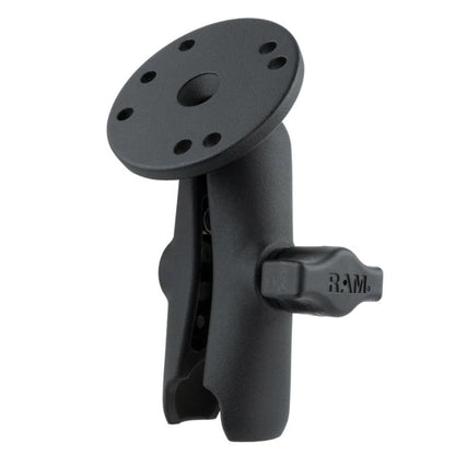 RAM-B-103U RAM® Double Socket Arm with Round Plate