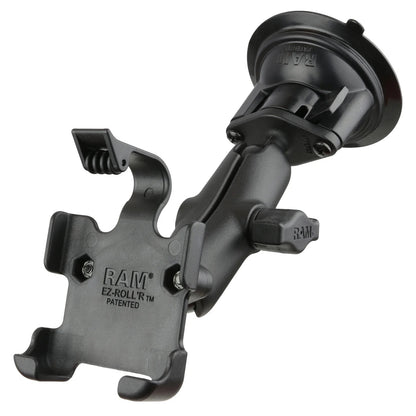 RAM-B-166-SPO6U RAM EZ-ROLL'R Model Specific Cradle for the SPOT Gen4 GPS with Twist-Lock Suction Cup Base no device 