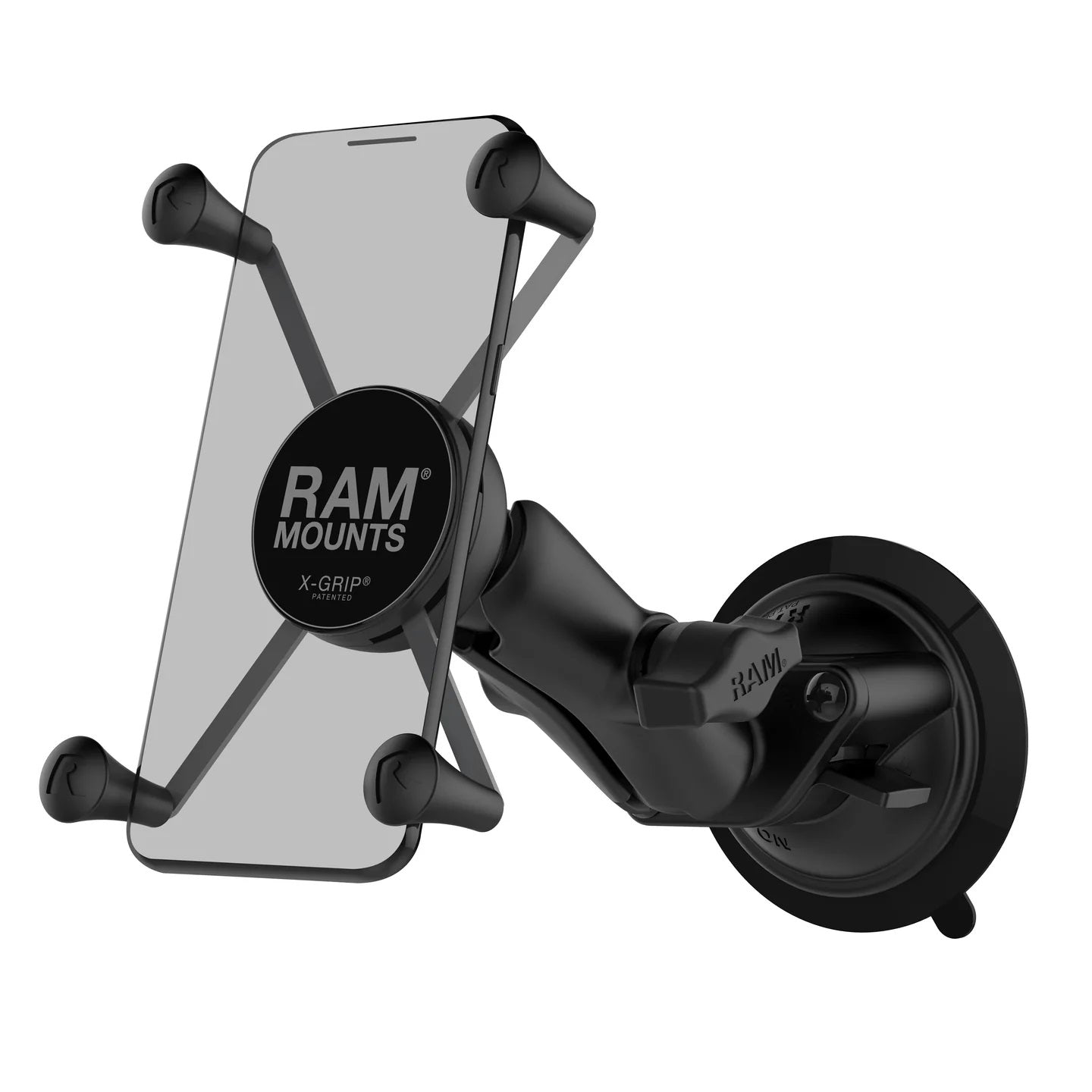 RAM X-Grip Universal Phablet Cradle with Suction Cup Mount & Medium Arm