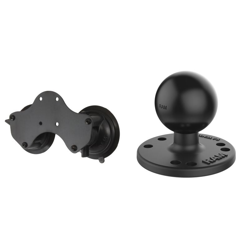 RAM Suction Cup Base - Dual Cup - with C Series Ball Base