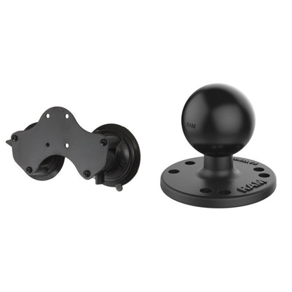RAM Suction Cup Base - Dual Cup - with C Series Ball Base