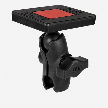 RAM-B-201-A-300-1U – RAM Power Plate III Radar Detector Holder with Short Arm (No Base)