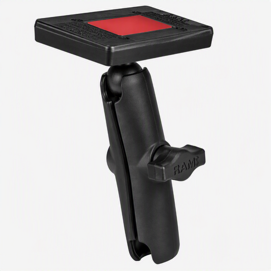 RAM-B-201-C-300-1U – RAM Power Plate III Radar Detector Holder with Long Arm (No Base)