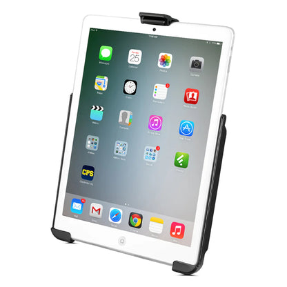 RAM-B-202-AP14U EZ-Roll’r™ Model Specific Cradle with Round Base Adaptor for the Apple iPad mini 1-3 WITHOUT CASE, SKIN OR SLEEVE .