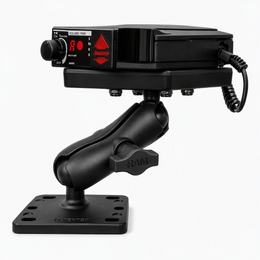 RAM-B-300-345-202-201U – RAM Magnetic Power Plate III with Centered Brake/Clutch Reservoir Cover Base