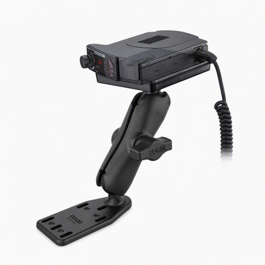 RAM-B-300-346-202-201U – RAM Magnetic Power Plate III with Offset Brake/Clutch Reservoir Cover Base