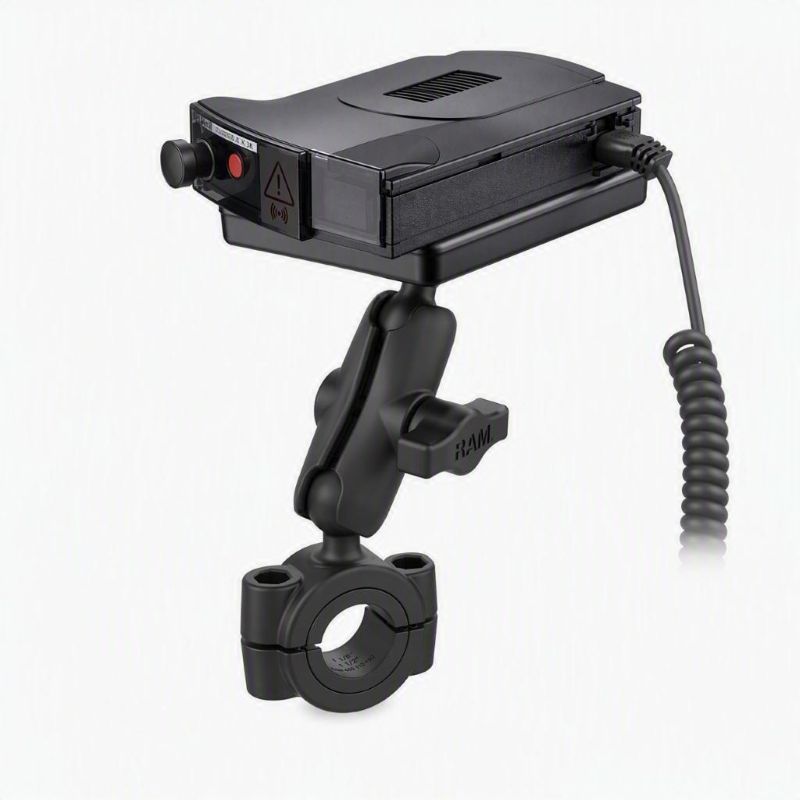 RAM-B-300-408-112-15U RAM Power Plate III Radar Detector Mount with Torque Base for Large Bars with Medium Arm