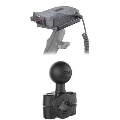 RAM Radar Detector Mount - Power Plate & Torque Base (Mini Bars)