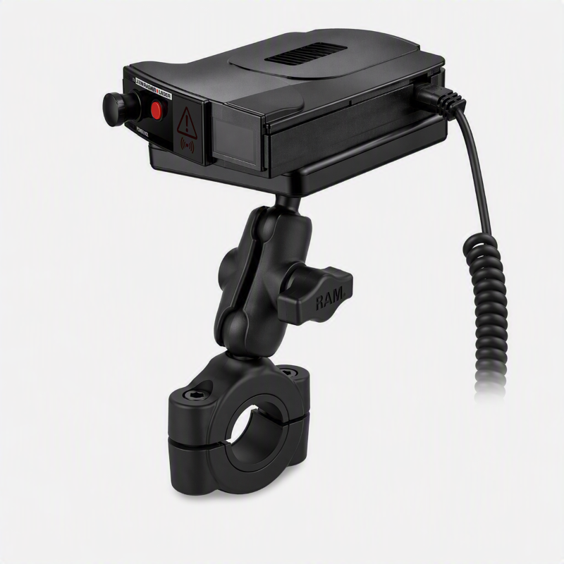 RAM-B-300-408-75-A – RAM Power Plate III Radar Detector Mount with Torque Base for Medium Bars and Short Arm