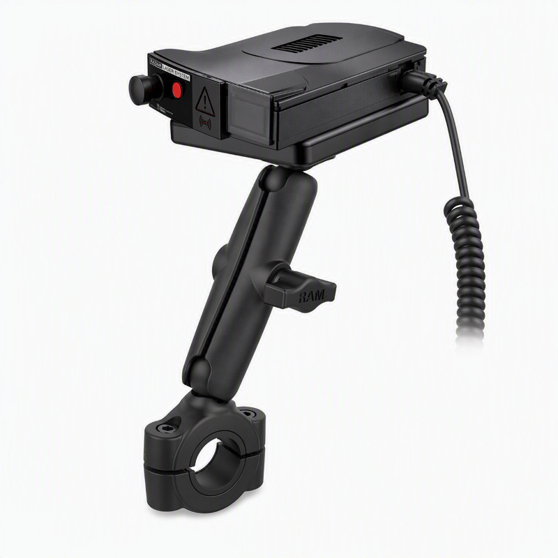 RAM-B-300-408-75-C – RAM Power Plate III Radar Detector Mount with Torque Base for Medium Bars with Long Arm