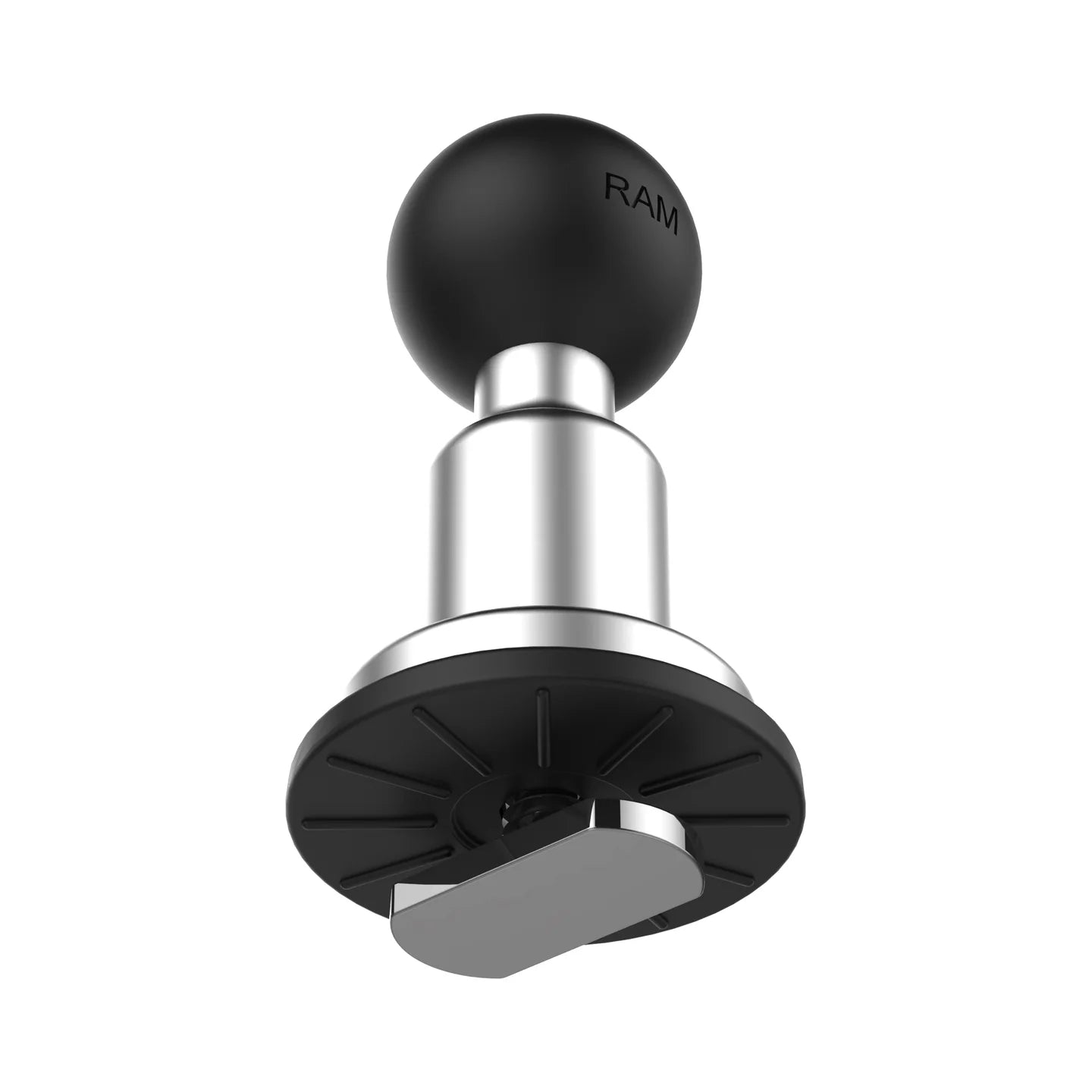 RAM-B-463-TRA1U aluminium Track Ball base with stainless steel T-bolt, second view