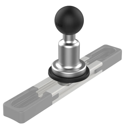 RAM-B-463-TRA1U aluminium Track Ball base with stainless steel T-bolt, third view
