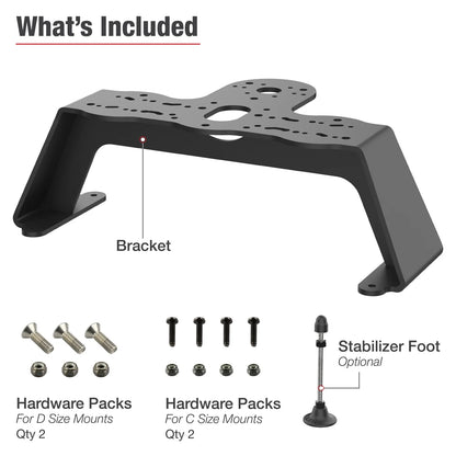 RAM Heavy Duty Fishfinder Deck Mount