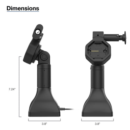 RAM GDS Uni-Conn Powered 7" Locking Pedestal Dock with USB-C