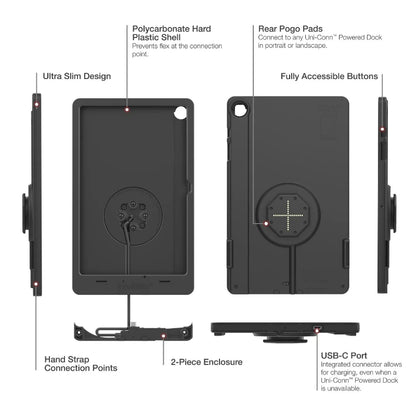 RAM IntelliSkin Thin-Case for Samsung Tab A9+ (Rear Pogo Pads)