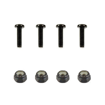 RAM Hardware for RAM Cradles - Four #8-32 x 5/8" Screws & Four Nylock Nuts
