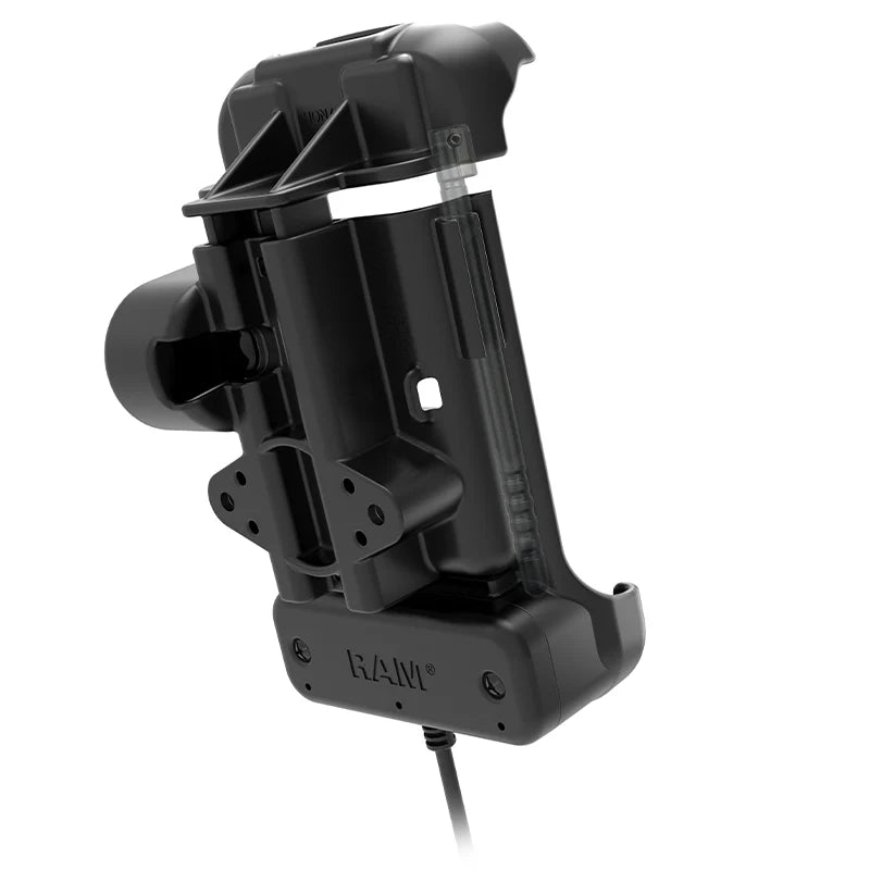 RAM Form-Fit Powered Dock for Honeywell CT50, CT60 & CT60 XP from rear 