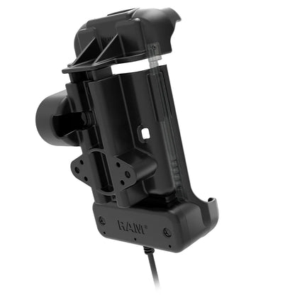 RAM Form-Fit Powered Dock for Honeywell CT50, CT60 & CT60 XP from rear 