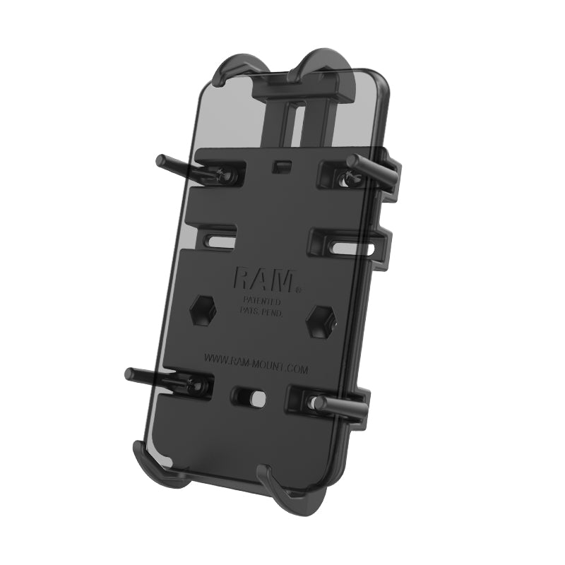 RAM Quick-Grip Phone Mount with Tough-Strap Handlebar Base