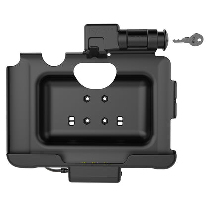 RAM-HOL-SAM57PKLU RAM Skin Key Lock Powered Cradle Tab Active4 Pro Tab Active Pro empty 