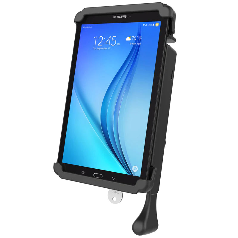 RAM-HOL-TABL24U RAM® Tab-Lock™ Spring Loaded Holder for 8" Tablets with tablet 