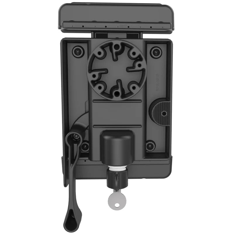 RAM-HOL-TABL24U RAM® Tab-Lock™ Spring Loaded Holder for 8" Tablets from rear 