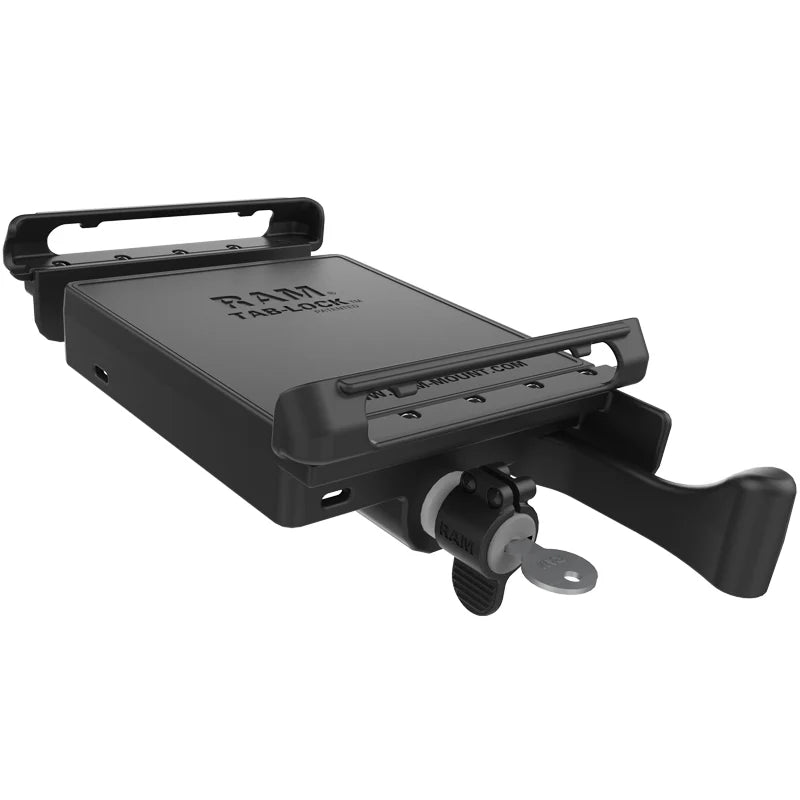 RAM-HOL-TABL2U RAM® Tab-Lock™ Spring Loaded Holder for 7" Tablets showing lock 