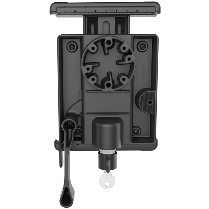 RAM-HOL-TABL2U RAM® Tab-Lock™ Spring Loaded Holder for 7" Tablets from rear 