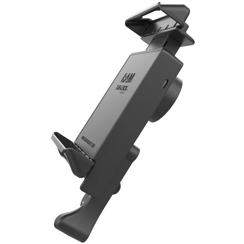RAM-HOL-TABL4U RAM® Tab-Lock™ Spring Loaded Holder for 7"-8" Tablets with Cases from side 