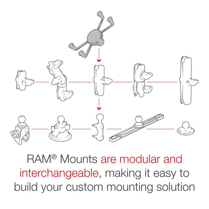 RAM X-Grip Universal Phablet cradle Galaxy Note / iPhone Plus / 5.5" Phablets