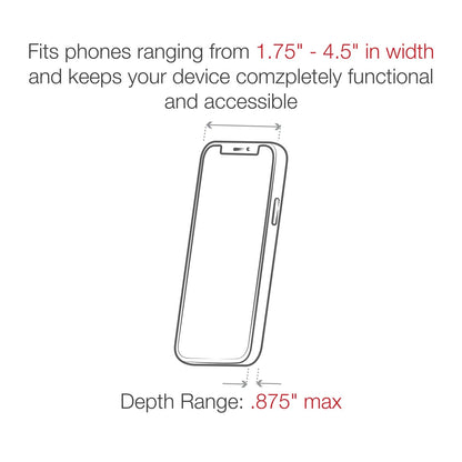 RAM-HOL-UN10BU phablet cradle size