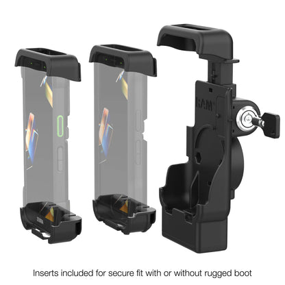 RAM Locking Spring-Loaded Holder for Zebra TC501 & TC701