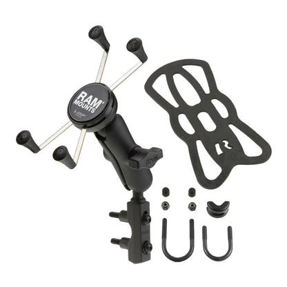 RAM X-Grip Large Phone Mount with Brake/Clutch Reservoir Base