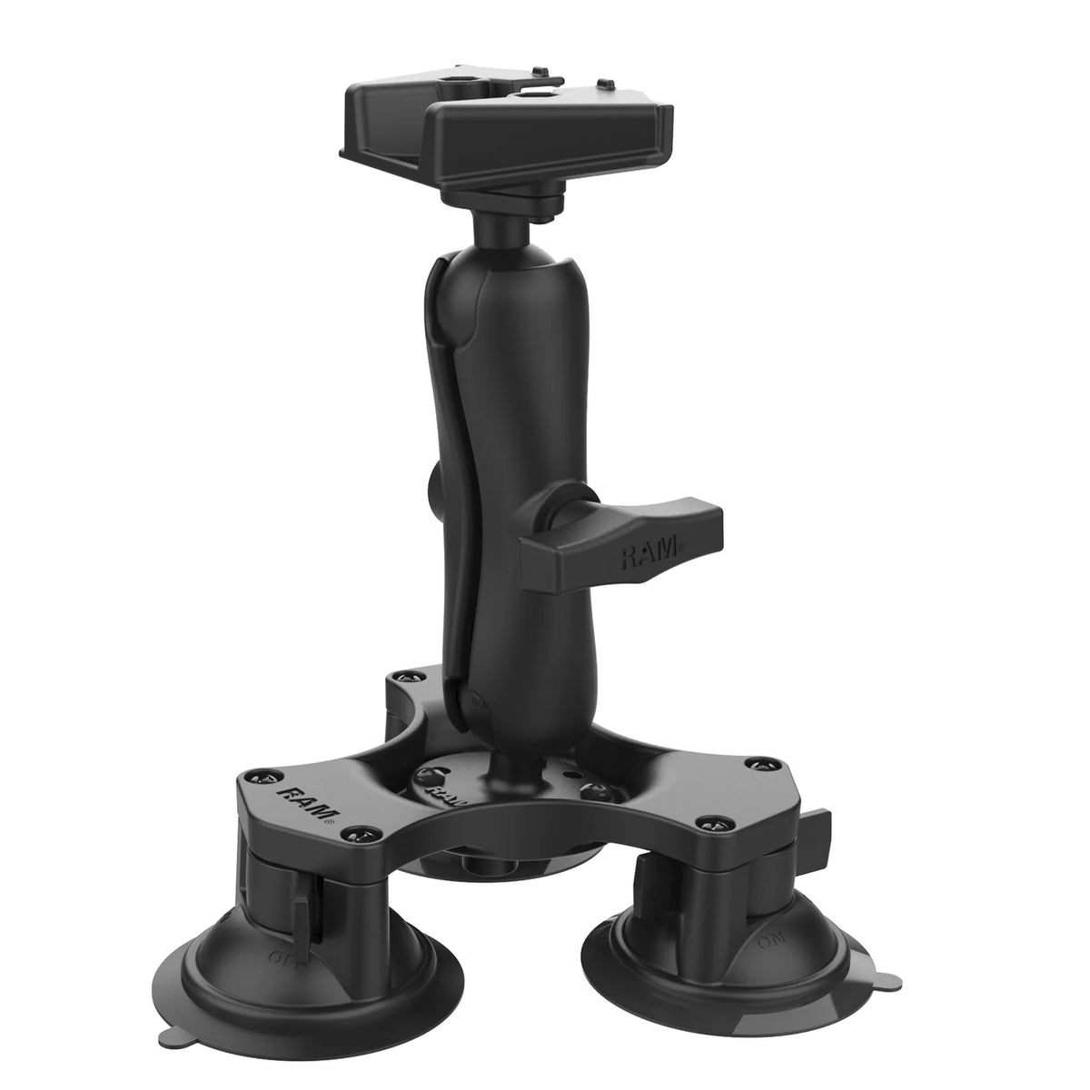 RAP-365-138-STA1U - Triple Suction Mount for Starlink Mini - C Series (1.5" Ball), view 2