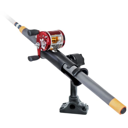 RAP-390-BMPU RAM® Tube Jr.™ Rod Holder with Bulkhead/Flat Surface Base - 6" Post