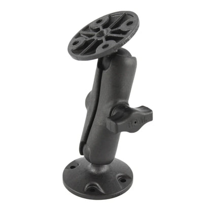 RAP-B-101U RAM® Universal Composite Double Ball Mount with Two Round Plates