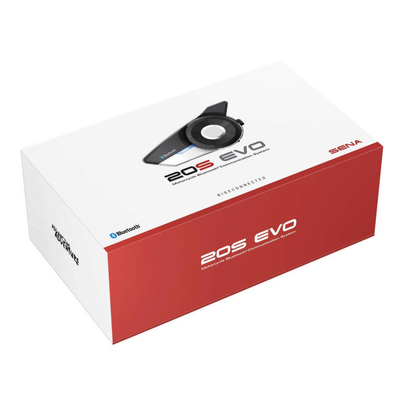 Sena 20S Evo Bluetooth Comm System with HD Speaker - box 