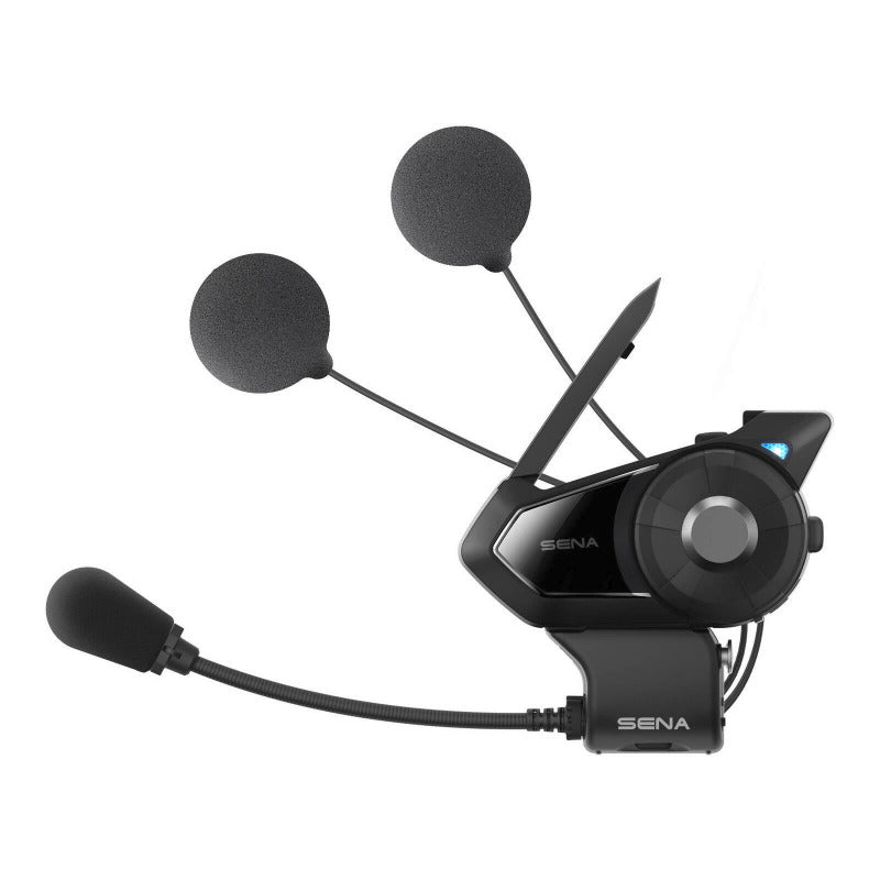 Sena 30k Bluetooth Comm System with Mesh & HD Speaker with fixed mic 