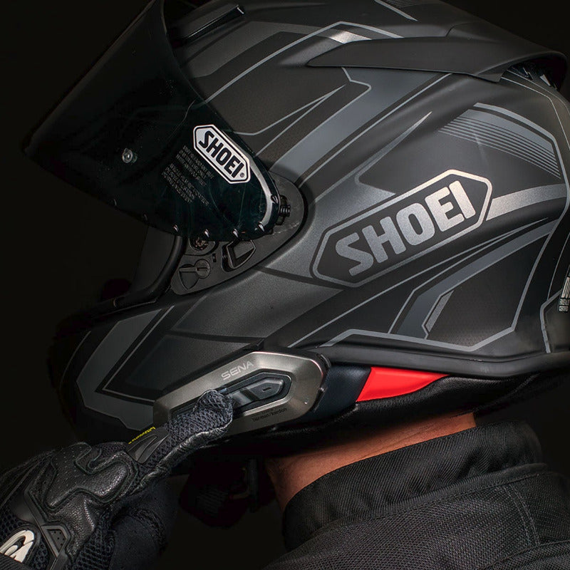 Sena SRL-EXT on helmet 