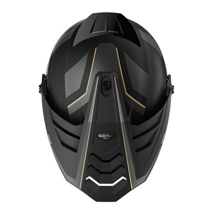 Sena Outlander Smart ADV Dual-Sport Helmet - Matte Black