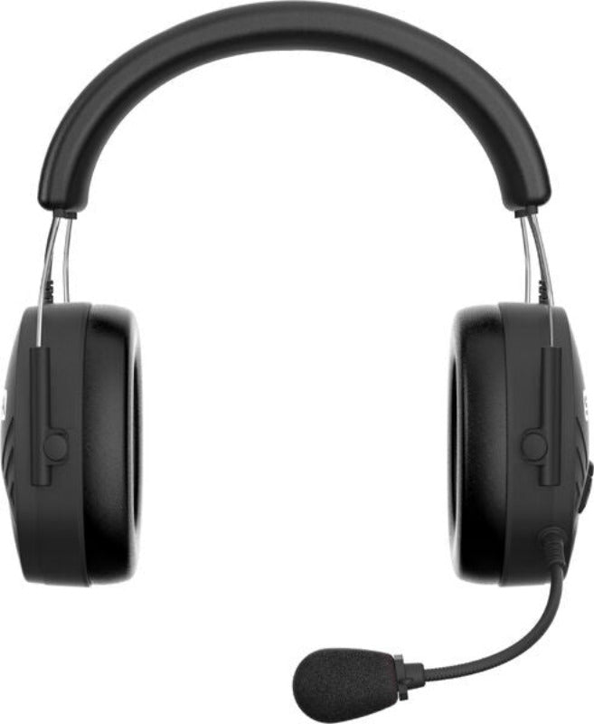 Sena TUFFTALK-LITE2-01 earmuff side view showing boom microphone