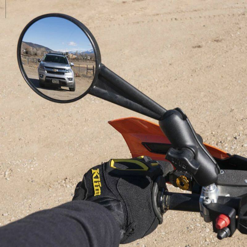 DoubleTake Enduro Mirror Kit - Short Arm and Ball Base (Pair)