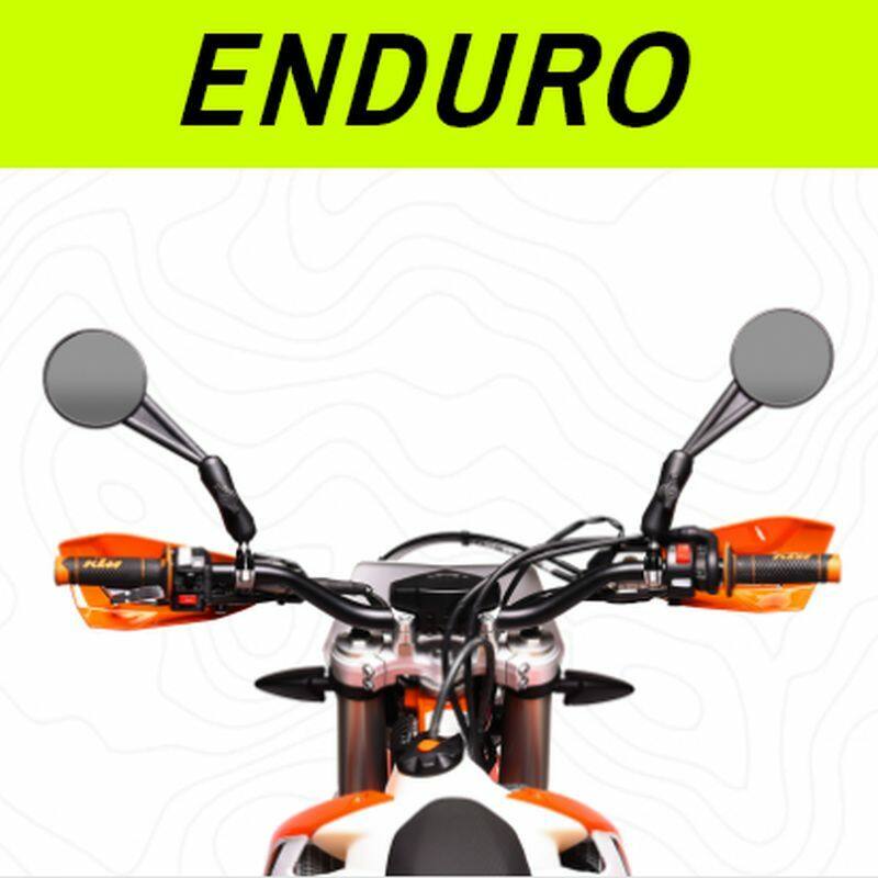 DoubleTake Enduro Mirror Kit - Short Arm and M10 x 1.5 Ball Base (Pair)