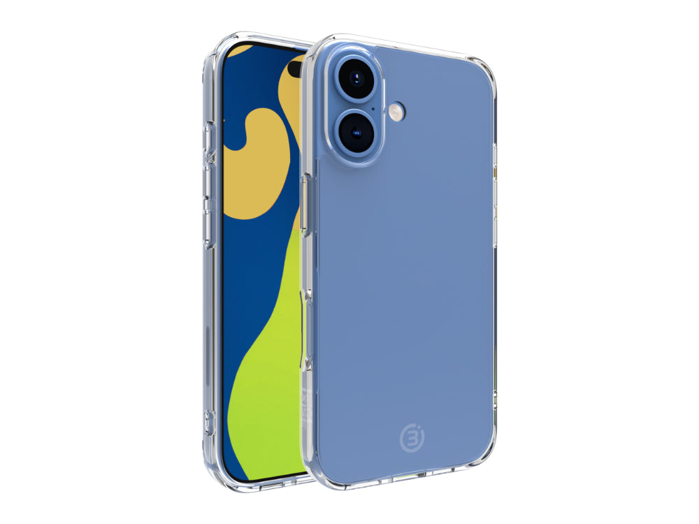 3sixT PureFlex - iPhone 16 - (RC) Clear/Clear
