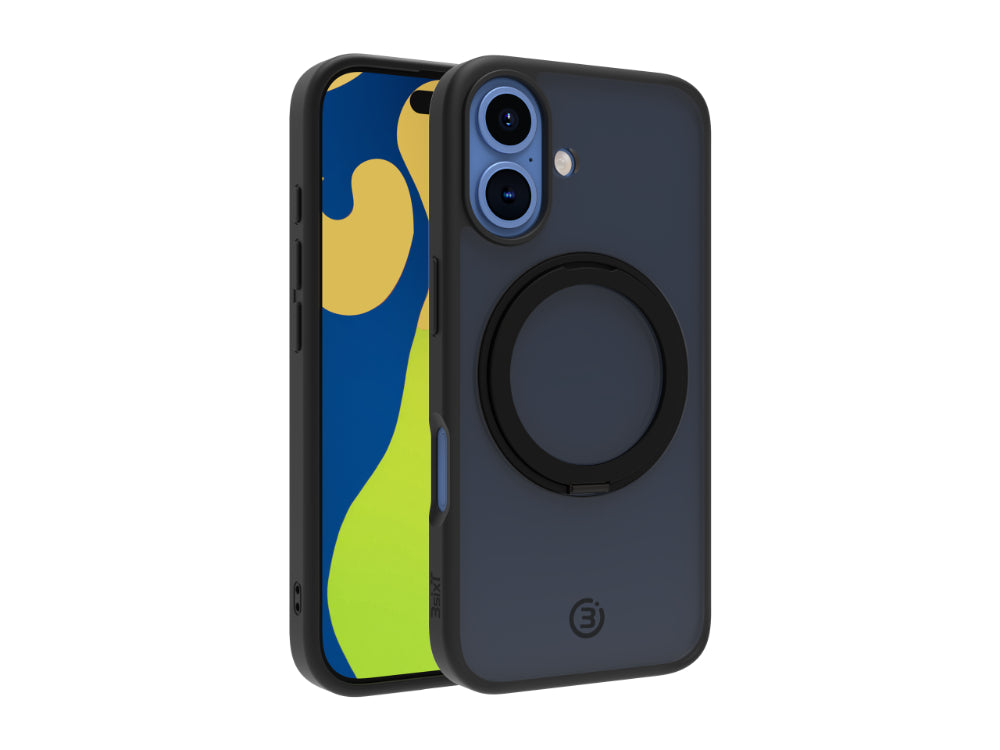 3sixT NeoStand - iPhone 2024 - Black (360 deg) - 3sixT NeoStand - iPhone 2024 - Black (360 deg)