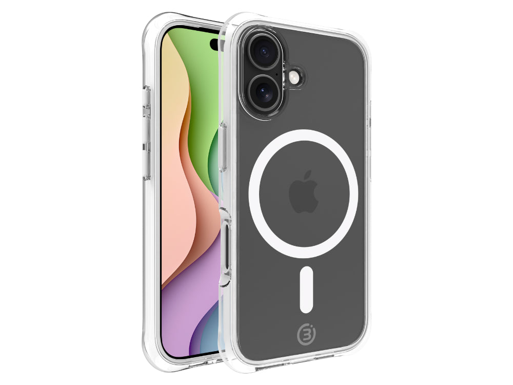 3sixT FlexAir - iPhone 17 - (RC)(MS) Clear/White