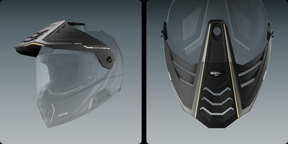 Sena Outlander Smart ADV Dual-Sport Helmet - Gloss White